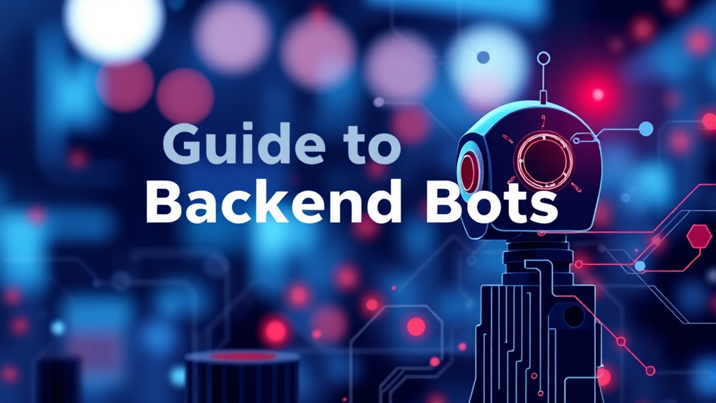 Guide To Backend Bots Developm