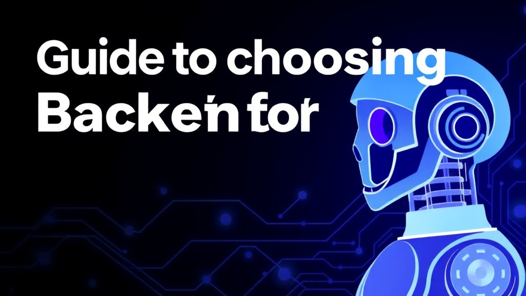 Guide To Choosing Backend For