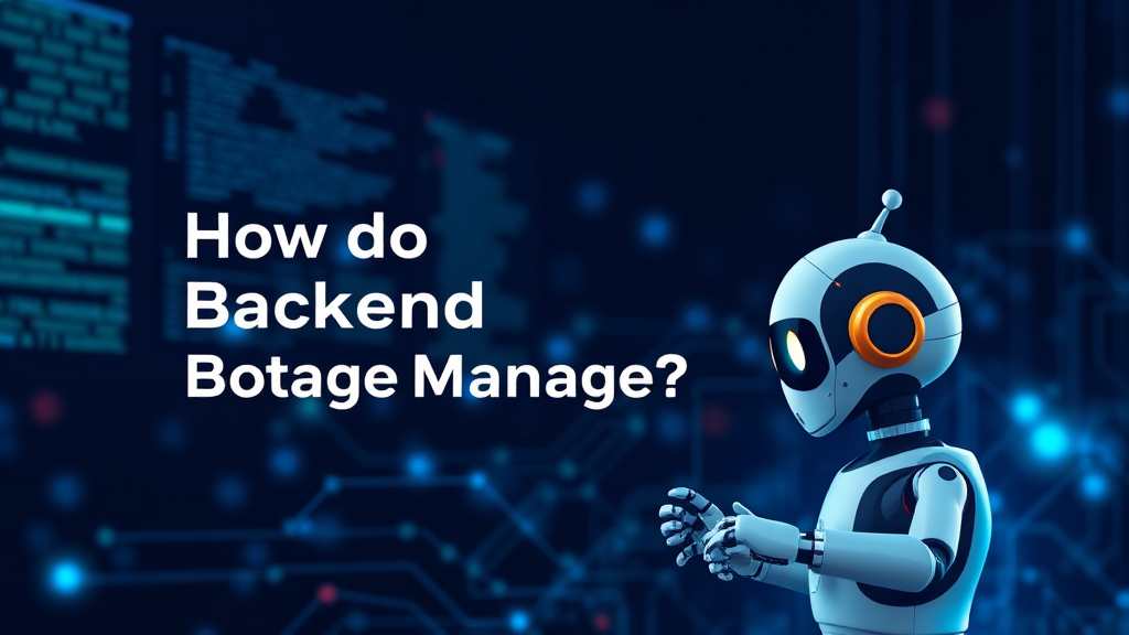 How Do Backend Bots Manage Dat
