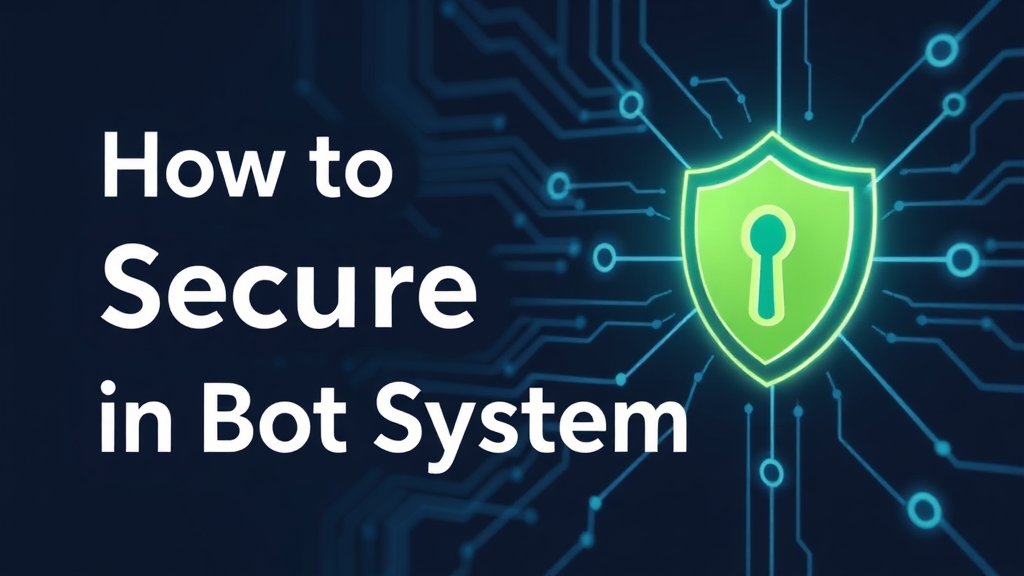 How To Secure Apis In Bot Syst